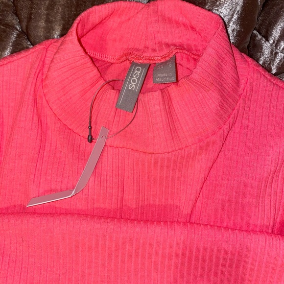 NWT Neon Midi Rib BodyCon Dress with Open Back - Picture 10 of 11